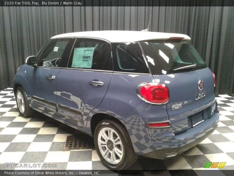 Blu Denim / Warm Gray 2020 Fiat 500L Pop