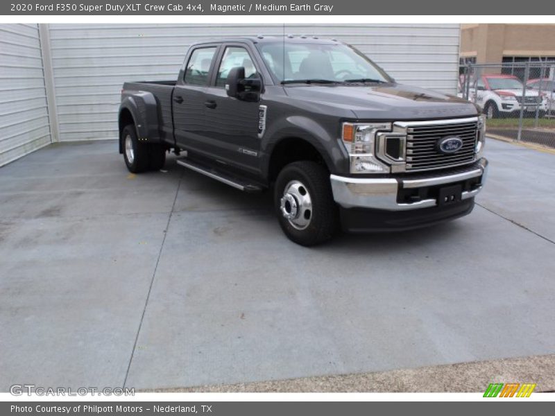 Magnetic / Medium Earth Gray 2020 Ford F350 Super Duty XLT Crew Cab 4x4