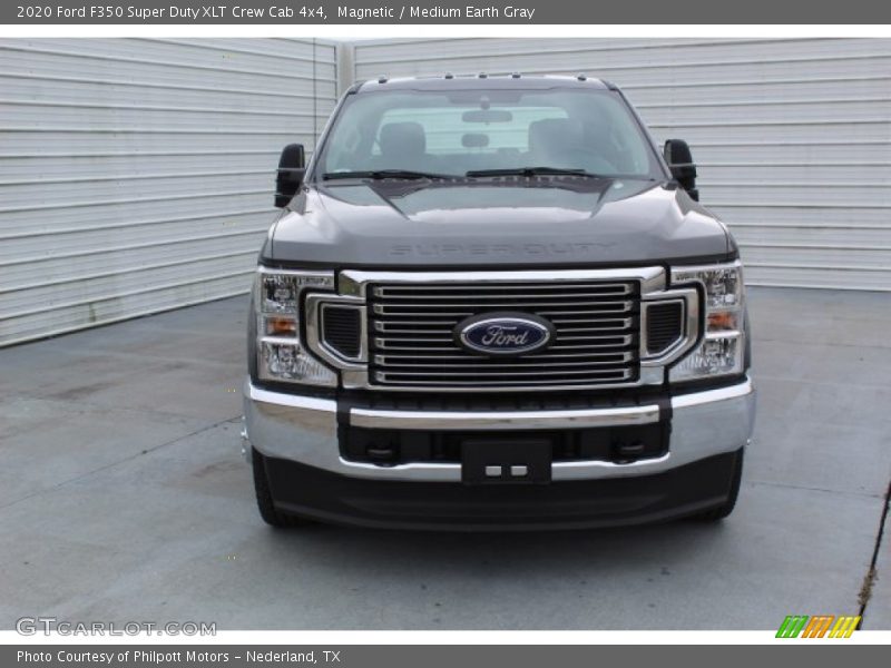 Magnetic / Medium Earth Gray 2020 Ford F350 Super Duty XLT Crew Cab 4x4