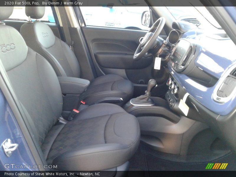  2020 500L Pop Warm Gray Interior