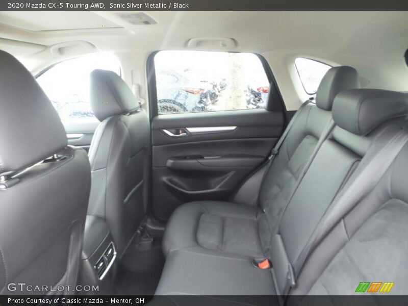 Sonic Silver Metallic / Black 2020 Mazda CX-5 Touring AWD