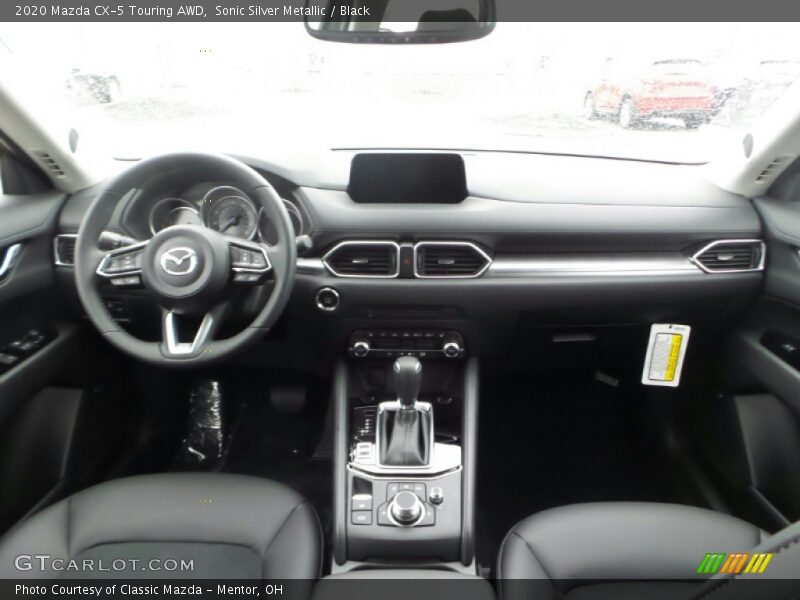 Sonic Silver Metallic / Black 2020 Mazda CX-5 Touring AWD