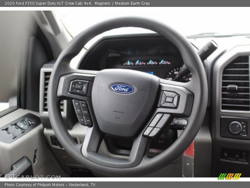 Magnetic / Medium Earth Gray 2020 Ford F350 Super Duty XLT Crew Cab 4x4