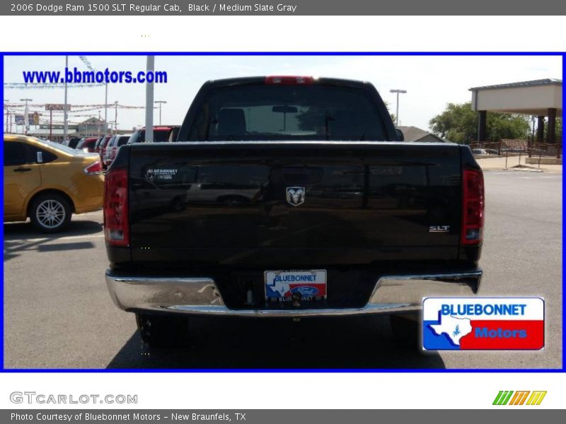 Black / Medium Slate Gray 2006 Dodge Ram 1500 SLT Regular Cab