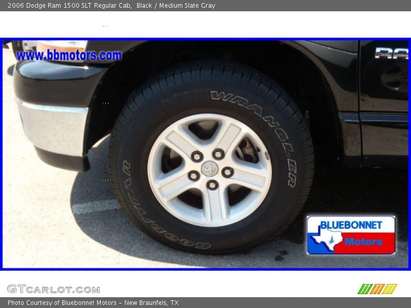Black / Medium Slate Gray 2006 Dodge Ram 1500 SLT Regular Cab