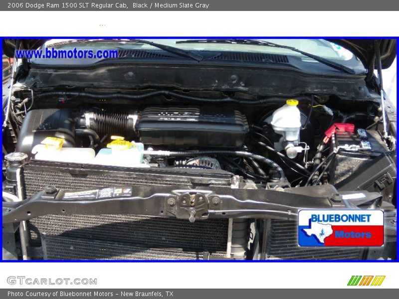 Black / Medium Slate Gray 2006 Dodge Ram 1500 SLT Regular Cab
