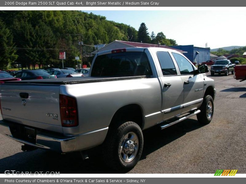 Bright Silver Metallic / Medium Slate Gray 2006 Dodge Ram 2500 SLT Quad Cab 4x4