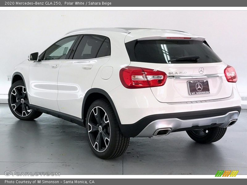 Polar White / Sahara Beige 2020 Mercedes-Benz GLA 250