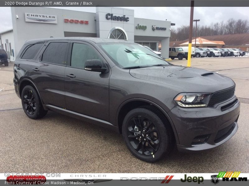 Granite / Black 2020 Dodge Durango R/T AWD