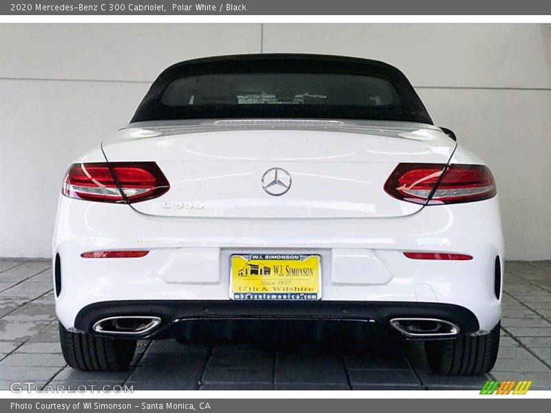 Polar White / Black 2020 Mercedes-Benz C 300 Cabriolet