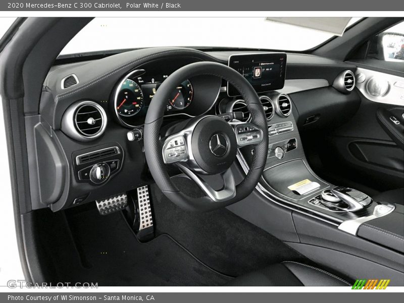 Polar White / Black 2020 Mercedes-Benz C 300 Cabriolet