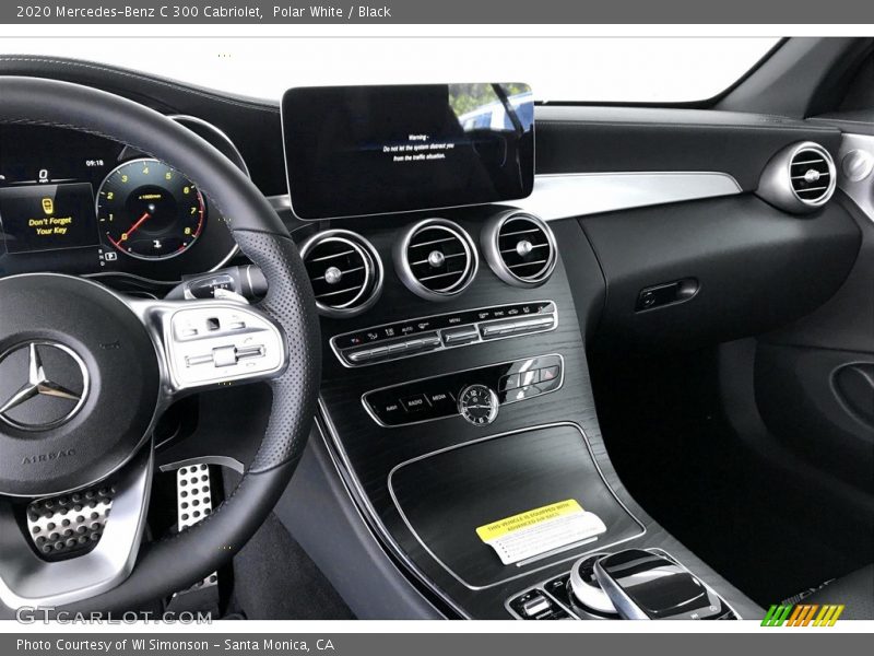 Polar White / Black 2020 Mercedes-Benz C 300 Cabriolet