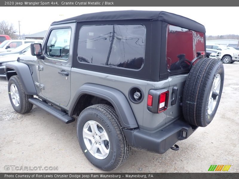 Granite Crystal Metallic / Black 2020 Jeep Wrangler Sport 4x4