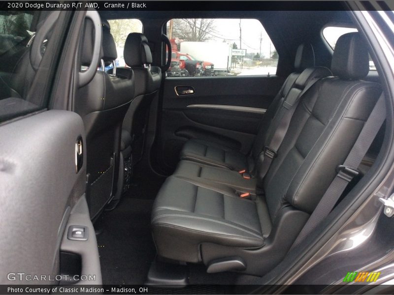 Rear Seat of 2020 Durango R/T AWD