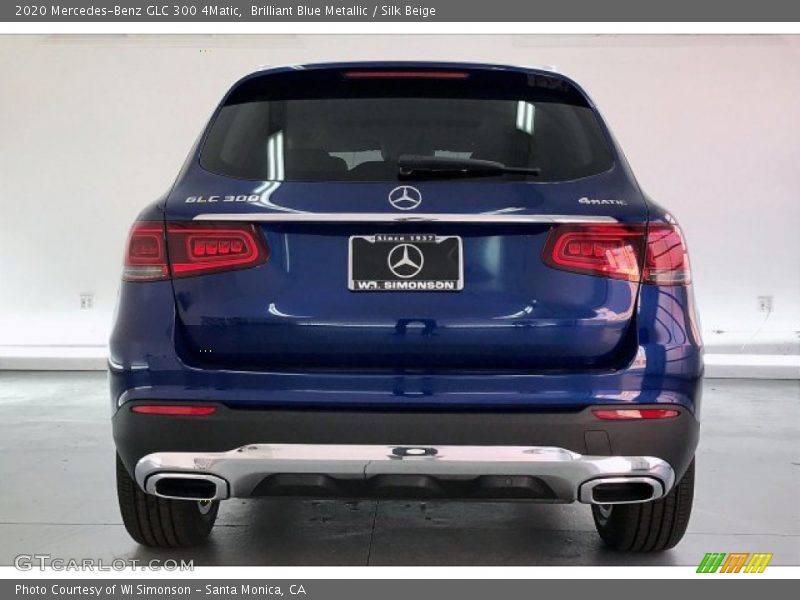 Brilliant Blue Metallic / Silk Beige 2020 Mercedes-Benz GLC 300 4Matic