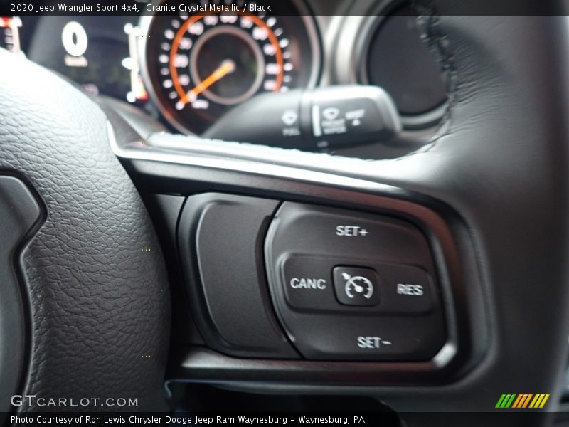 Granite Crystal Metallic / Black 2020 Jeep Wrangler Sport 4x4