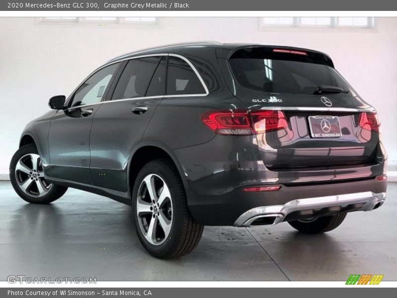 Graphite Grey Metallic / Black 2020 Mercedes-Benz GLC 300