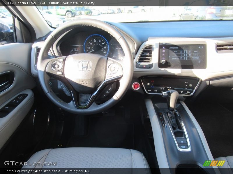 Lunar Silver Metallic / Gray 2019 Honda HR-V EX-L