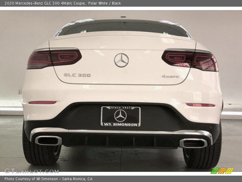 Polar White / Black 2020 Mercedes-Benz GLC 300 4Matic Coupe