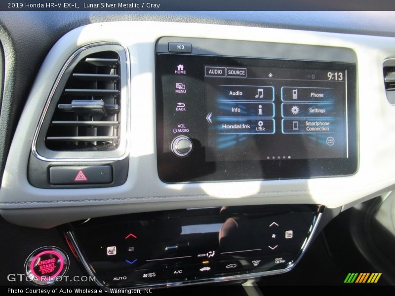 Lunar Silver Metallic / Gray 2019 Honda HR-V EX-L