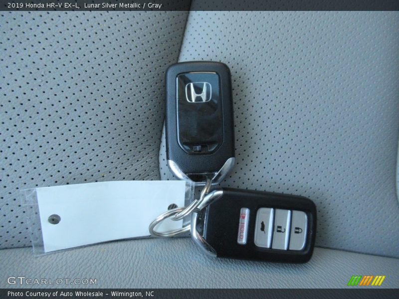 Lunar Silver Metallic / Gray 2019 Honda HR-V EX-L