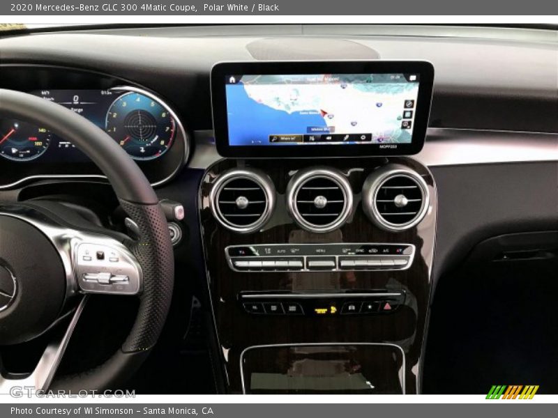 Polar White / Black 2020 Mercedes-Benz GLC 300 4Matic Coupe