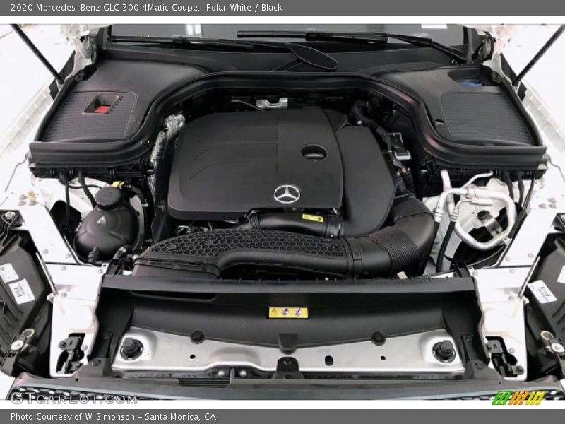 Polar White / Black 2020 Mercedes-Benz GLC 300 4Matic Coupe