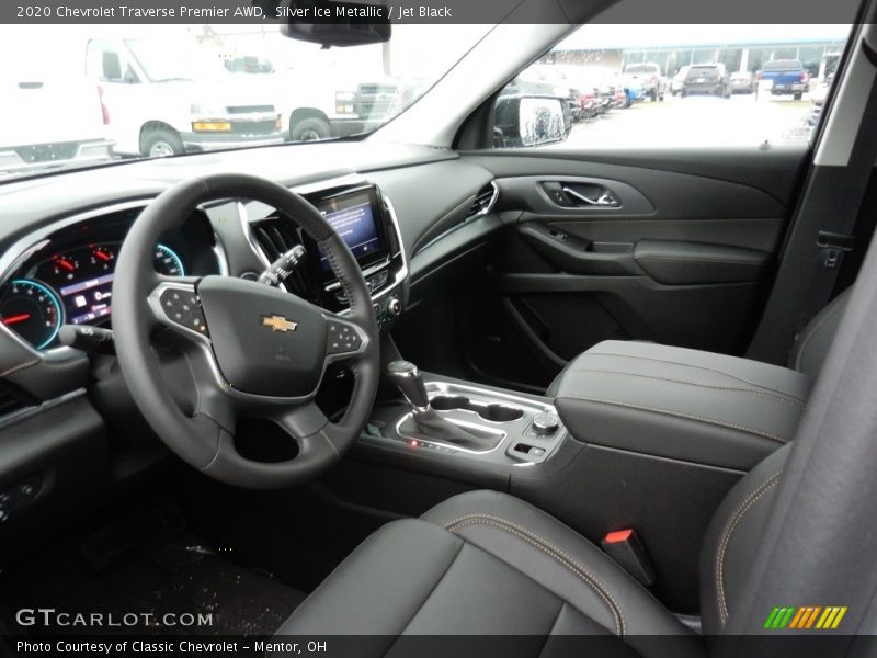 Silver Ice Metallic / Jet Black 2020 Chevrolet Traverse Premier AWD