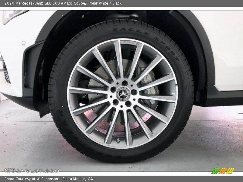 Polar White / Black 2020 Mercedes-Benz GLC 300 4Matic Coupe
