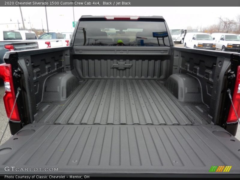 Black / Jet Black 2020 Chevrolet Silverado 1500 Custom Crew Cab 4x4