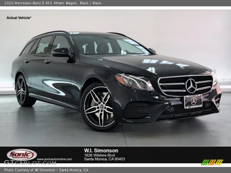 Black / Black 2020 Mercedes-Benz E 450 4Matic Wagon