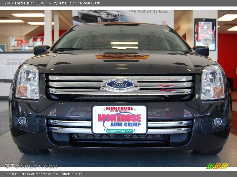 Alloy Metallic / Charcoal Black 2007 Ford Fusion SE V6