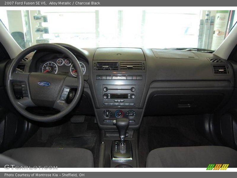 Alloy Metallic / Charcoal Black 2007 Ford Fusion SE V6