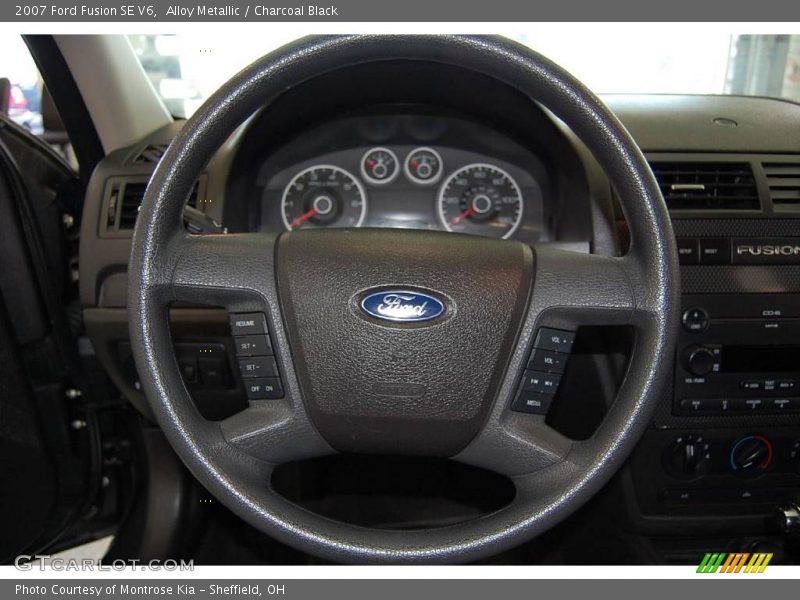 Alloy Metallic / Charcoal Black 2007 Ford Fusion SE V6