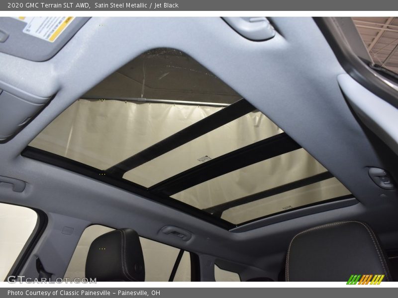 Satin Steel Metallic / Jet Black 2020 GMC Terrain SLT AWD