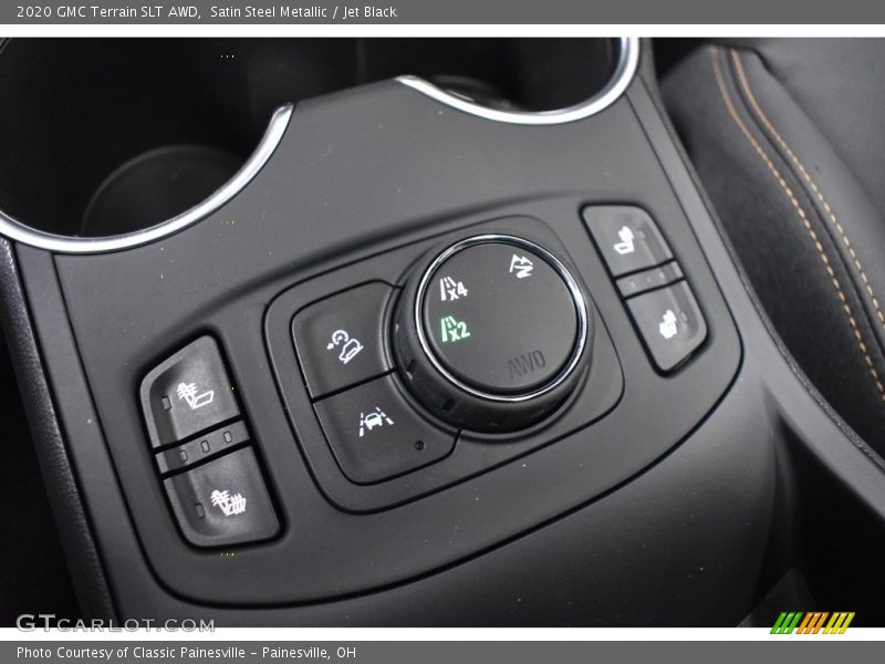 Satin Steel Metallic / Jet Black 2020 GMC Terrain SLT AWD