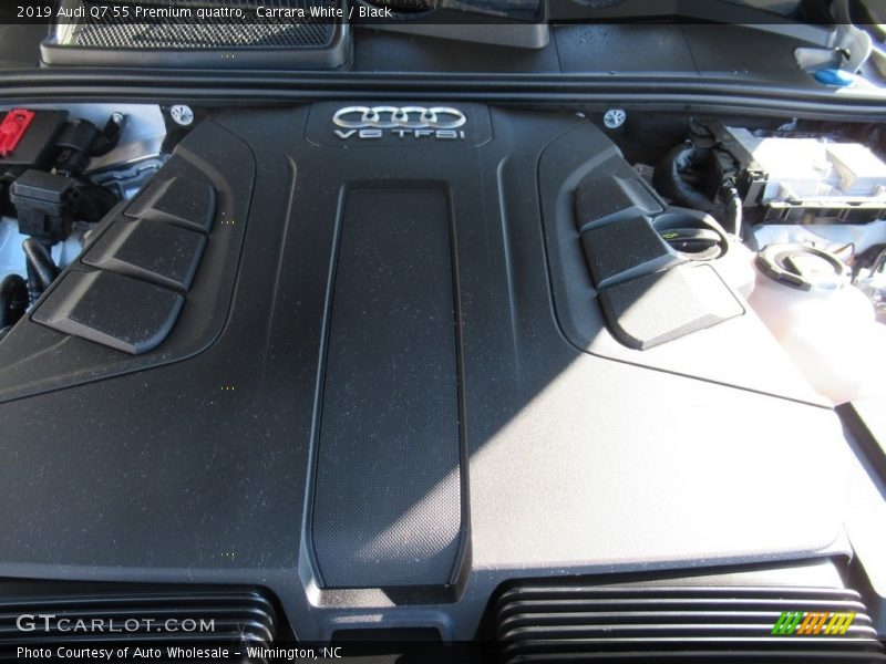 Carrara White / Black 2019 Audi Q7 55 Premium quattro