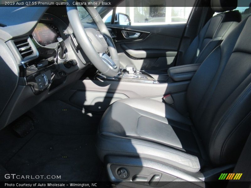 Carrara White / Black 2019 Audi Q7 55 Premium quattro