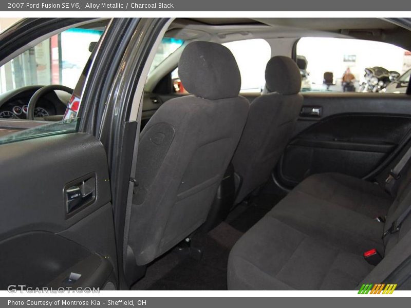 Alloy Metallic / Charcoal Black 2007 Ford Fusion SE V6