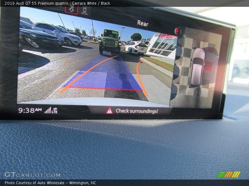 Carrara White / Black 2019 Audi Q7 55 Premium quattro