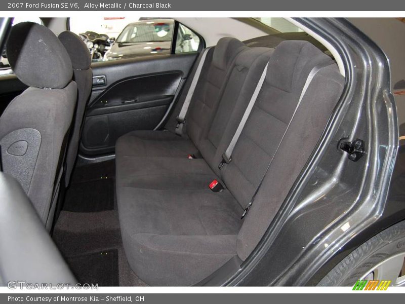 Alloy Metallic / Charcoal Black 2007 Ford Fusion SE V6