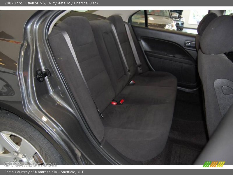 Alloy Metallic / Charcoal Black 2007 Ford Fusion SE V6