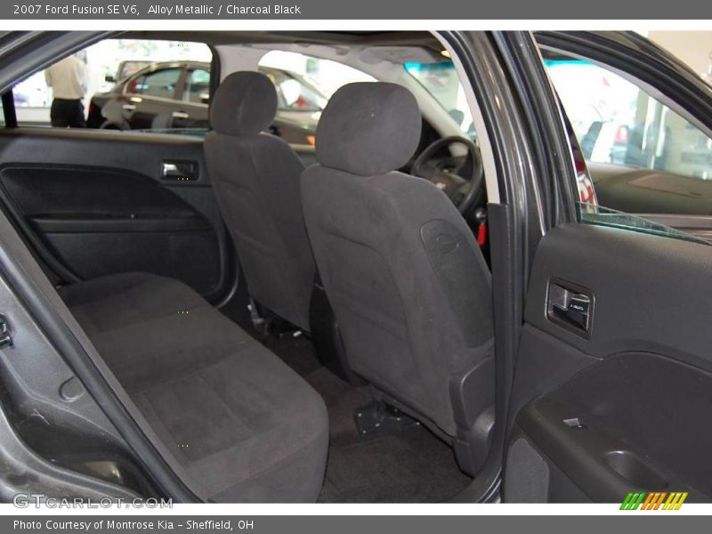 Alloy Metallic / Charcoal Black 2007 Ford Fusion SE V6