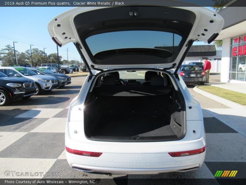Glacier White Metallic / Black 2019 Audi Q5 Premium Plus quattro