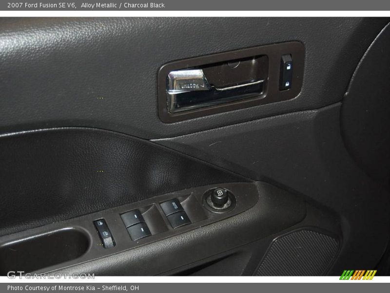 Alloy Metallic / Charcoal Black 2007 Ford Fusion SE V6