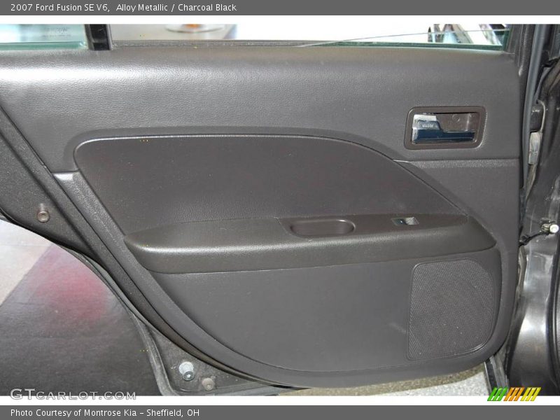 Alloy Metallic / Charcoal Black 2007 Ford Fusion SE V6