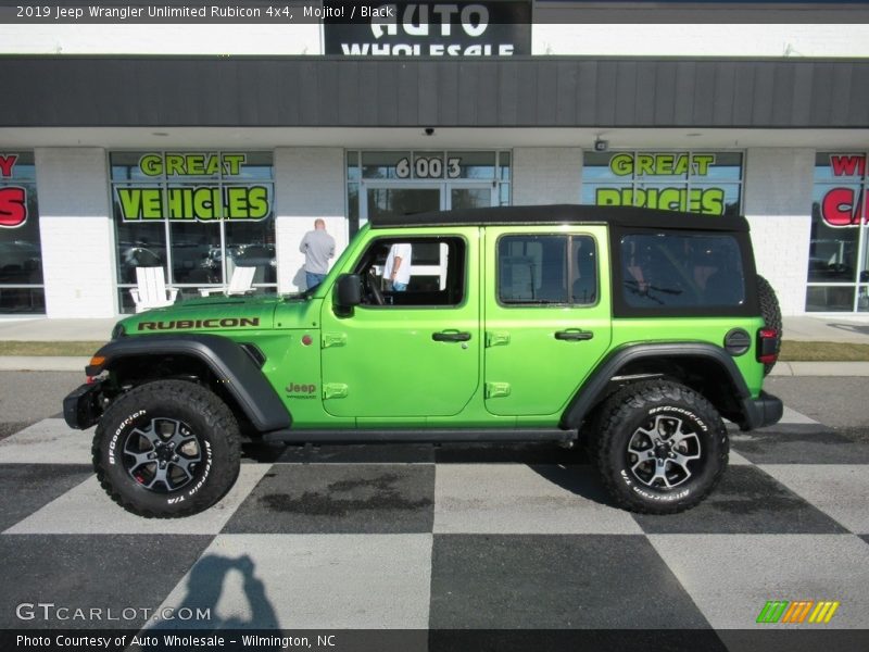 Mojito! / Black 2019 Jeep Wrangler Unlimited Rubicon 4x4