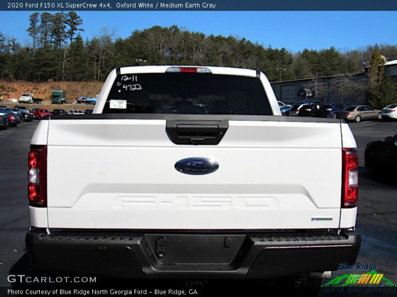 Oxford White / Medium Earth Gray 2020 Ford F150 XL SuperCrew 4x4