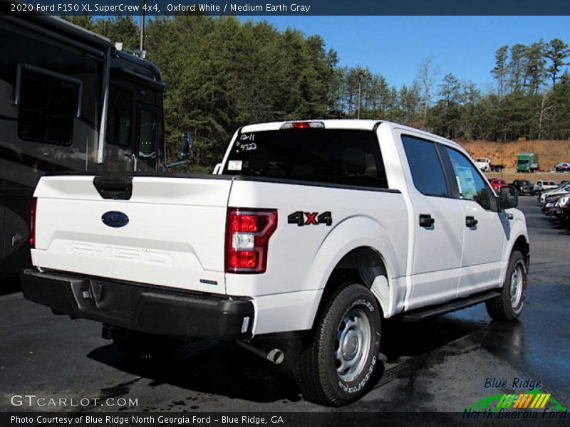 Oxford White / Medium Earth Gray 2020 Ford F150 XL SuperCrew 4x4