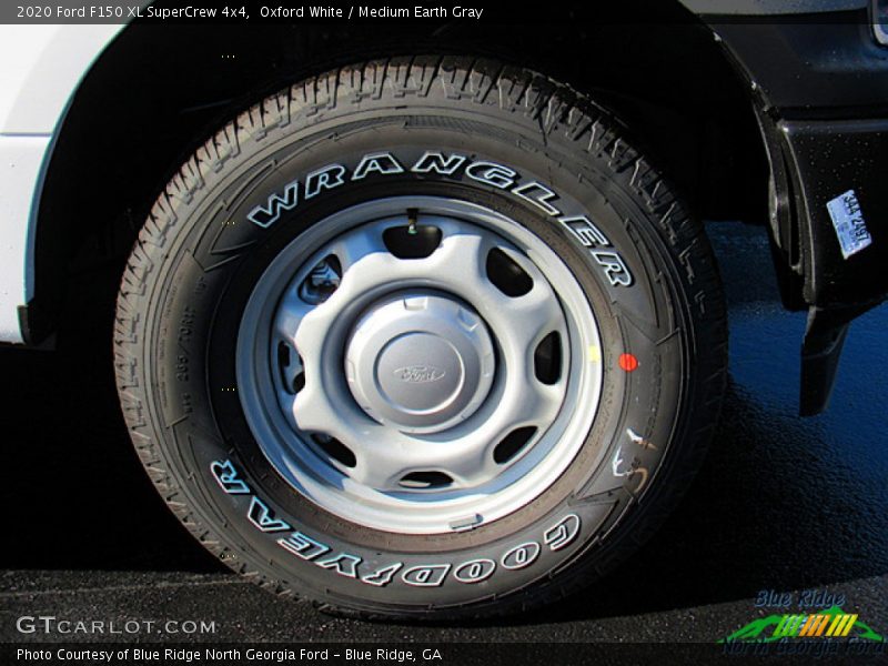 Oxford White / Medium Earth Gray 2020 Ford F150 XL SuperCrew 4x4